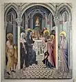 Giovanni di Paolo, Darbringung im Tempel, um 1450-1455, 167 x 150 cm, Pinacoteca Nazionale Siena.