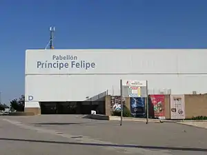 Bild vom Pabellon Principe Felipe, Spielort des Finalturniers