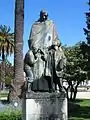 Statue des Padre Américo in Porto