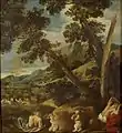 Landschaft mit Satyrn, um 1630, Öl auf Leinwand, 73 × 58 cm, Galleria Corsini, Rom
