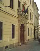 Palais Pálffy war österreichische Botschaft.