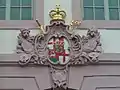 Wappen auf dem Palais Walderdorff in Trier, 18. Jahrhundert