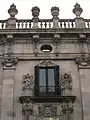 Detail der Fassade