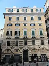 Palazzo Cipriano Pallavicino, erbaut von Cipriano Pallavicino 1540