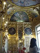 Die Galleria dorata von Lorenzo De Ferrari im Palazzo Tobia Pallavicino