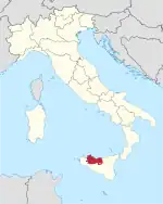 Lage innerhalb Italiens