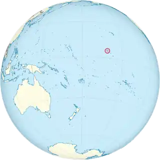 Karte von Palmyra-Atoll