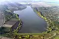 Blick auf den Stausee