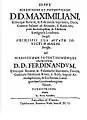 Panegyricus 1651