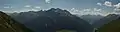 Blick von der Chammona Linard nach Süden