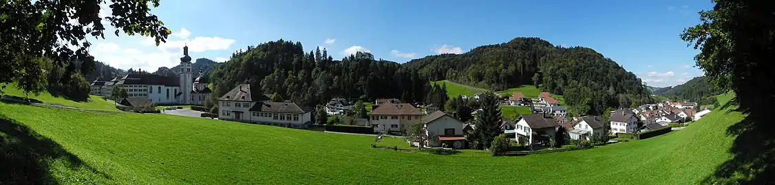 Kloster Fischingen mit Dorf