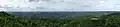 Blick vom ehemaligen Katzenbuckel-Vulkan (628 m) nordwärts über den Buntsandstein-Odenwald
