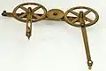 „Pantograph“ von 1855, ein Gerät, um Zeichnungen zu vergrößern, entspricht funktionell einem sog. Storchenschnabel