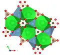 mit Blickrichtung parallel zur c-Achse