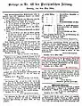 Auszug aus der Parchimschen Zeitung vom 4. Juni 1844.