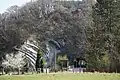 Hügel von Balerna mit Tunnel im unteren Bereich