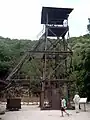 Stillgelegter Förderturm
