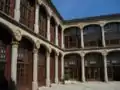 Innenhof im historischen Parador von Zamora