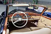 Interieur eines 300 b Cabriolet D (1953)