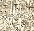 Boulevard Saint-Denis - Covens&Mortier: Le plan de Paris, ses faubourgs et ses environs (1742)