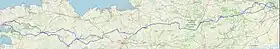 Karte Paris-Brest-Paris (Brevet)