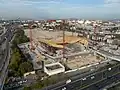 Die Baustelle im Oktober 2022