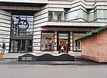 Parklets in der Friedrichstraße in Berlin.