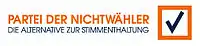 Logo der Partei der Nichtwähler