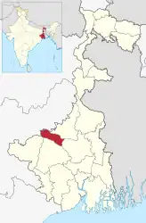 Lagekarte des Distrikts