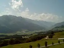 Südrampe, Blick ins Salzachtal