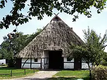 historisches Bauernhaus (Fachhallenhaus) in Passin