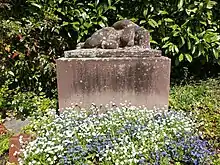 Paul Basilius Barth (1881–1955) Maler, Zeichner. Familiengrab. Friedhof am Hörnli