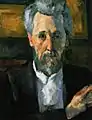 Paul Cézanne:Porträt Victor Chocquet