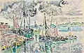 Paul Signac:Port Louis,Privatsammlung