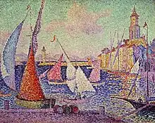 NeoimpressionismusPaul Signac: Hafen von Saint-Tropez, 1899