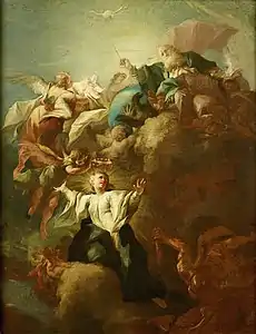 Allegorie auf die Unbefleckte Empfängnis Mariae, um 1740/1750