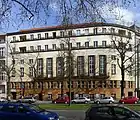Gemeindehaus an der Paulsborner Straße in Berlin-Wilmersdorf