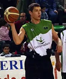 Ermolinskij im Dress von Cáceres 2009