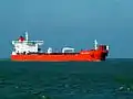 Öltanker bei Rotterdam