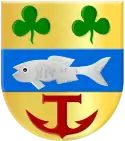 Wappen des Ortes Peazens-Moddergat