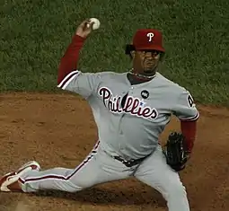 Im Trikot der Phillies, Sep. 2009