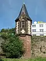 Denkmalgeschütztes Pegelhaus