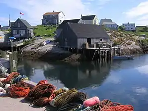 Hafenbereich von Peggy's Cove