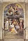Pellegrino Tibaldi, Johannes der Täufer tauft die Menschenmenge, Poggi-Kapelle