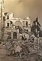 Ruine des Pellerhauses (1945)