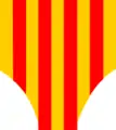 Seekriegsflagge der Marine Aragoniens, 1263 bis 1516