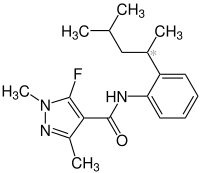 Strukturformel von Penflufen