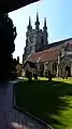 Die Kirche St John the Baptist der Church of England