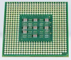 Pentium 4 Willamette (Sockel 478), Ober- und Unterseite