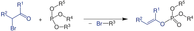 Bruttogleichung der Perkow-Reaktion